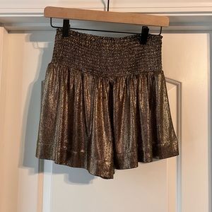 Gold shorts